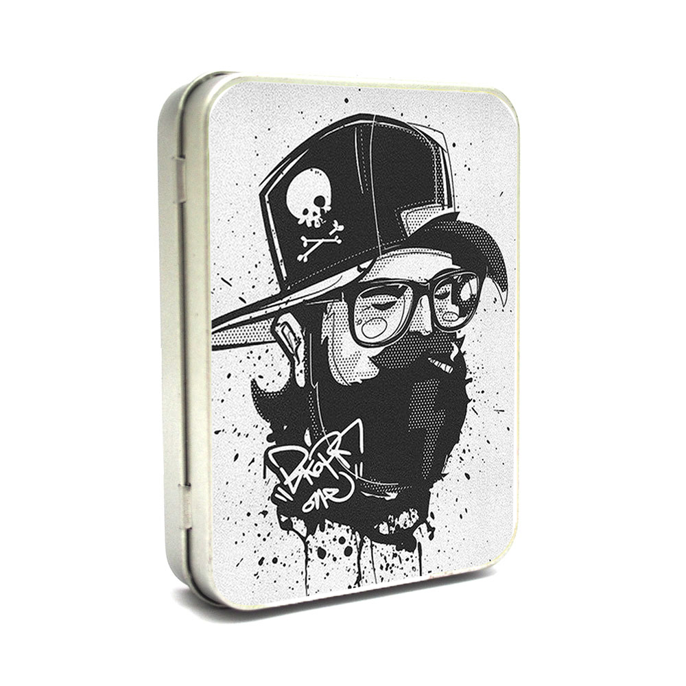 Hộp thiếc Vintage Box - Skull Man