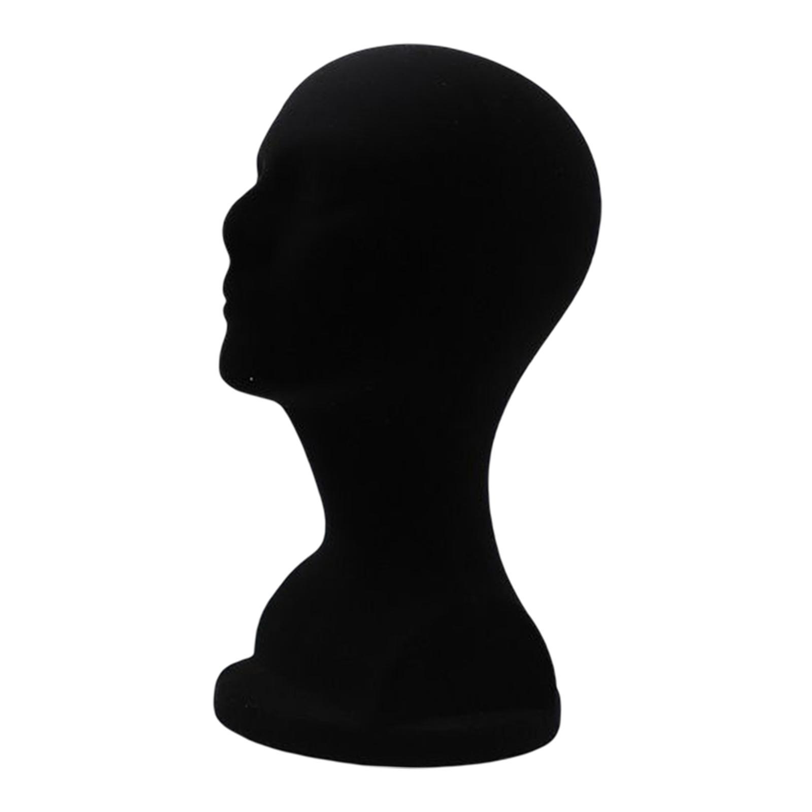 Male Mannequin Head Model Multifunctional Portable Stable for Barbershop