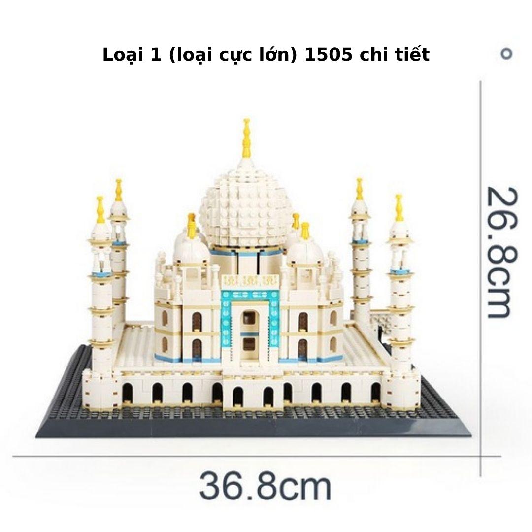 Đồ chơi lắp ráp xếp hình Lăng Taj Mahal giúp trẻ phát triển trí tuệ