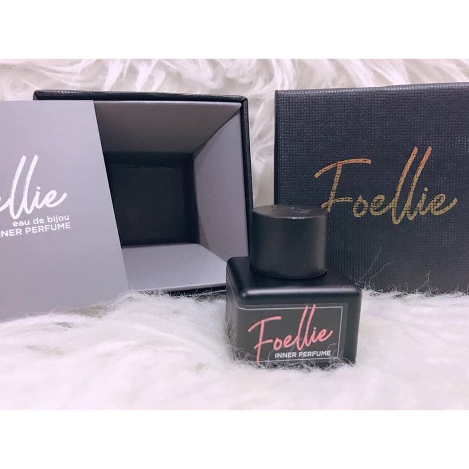 Nước Hoa Vùng Kín Foellie Eau De Bijou Inner Perfume - Hương Hoa Hồng Quyến Rũ + Tặng kèm 1 Túi Lưới Rửa Mặt Tạo bọt