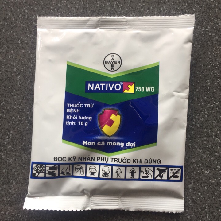 Nativo 10gr Thuốc trừ rỉ sắt , thán thư trên cây trồng