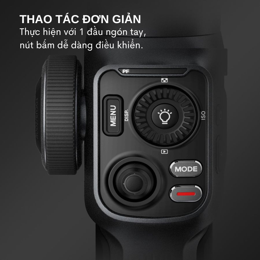 Tay cầm chống rung Gimbal Zhiyun Smooth 5 cho điện thoại - Hàng nhập khẩu