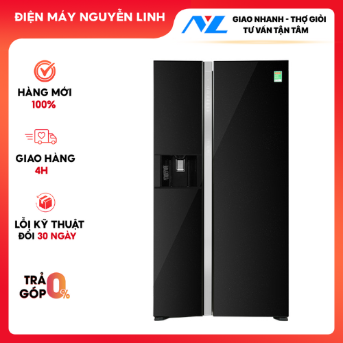 Tủ lạnh Hitachi Inverter 569 lít Side By Side R-MX800GVGV0 - HÀNG CHÍNH HÃNG - CHỈ GIAO HCM
