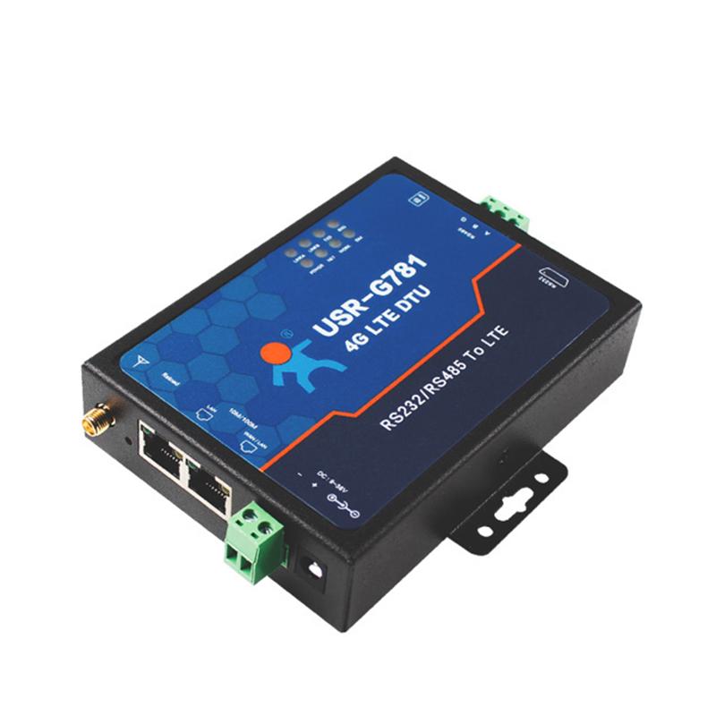USR-G781 Industrial 4G lTE Cellular Modems 2 RJ45 Port Support VPN Client