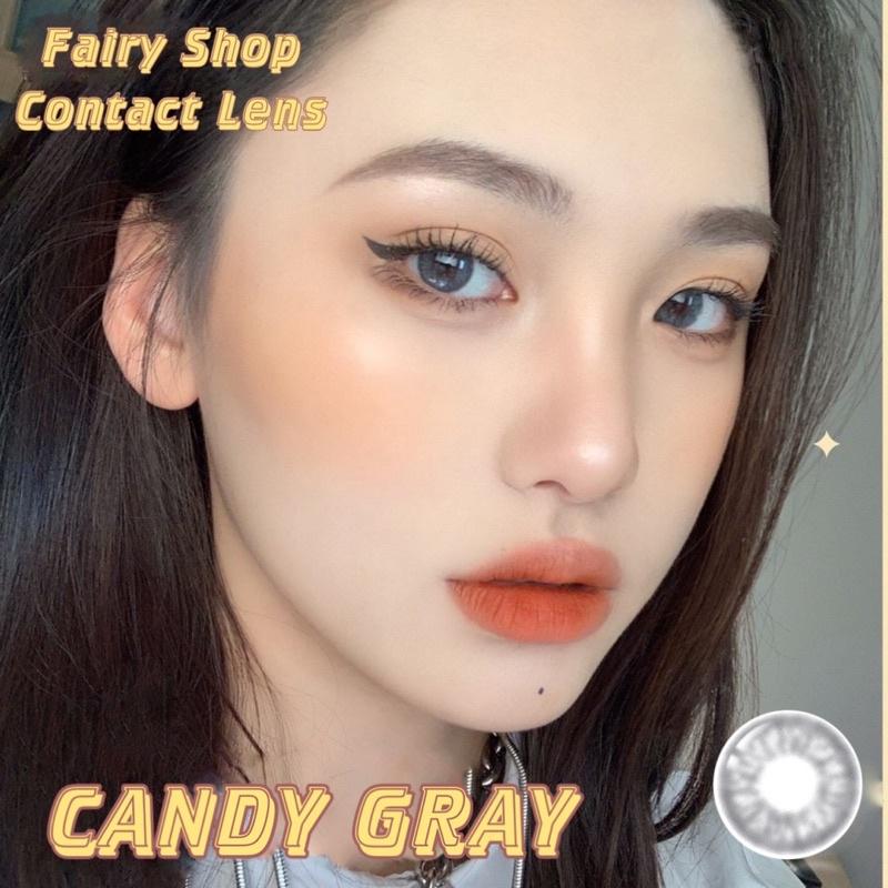 Kính Áp Tròng Candy Gray 14.0 Xám Trà Sữa - Kính Áp Tròng FAIRY SHOP CONTACT LENS