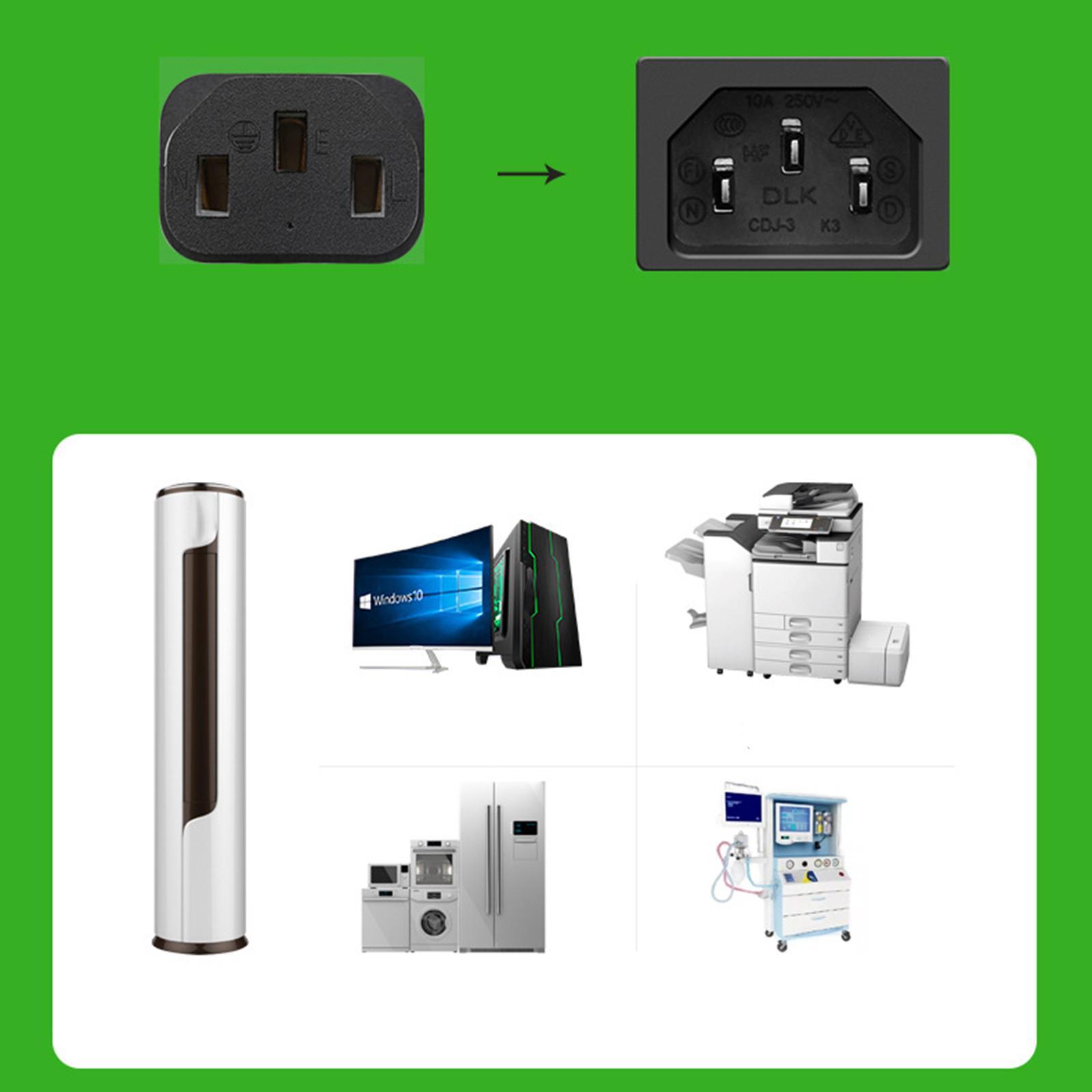 US Plug ,Power Line Power Cords, AC Power Supply Adapter Cord ,for Home Office Computers Monitors Camcorders