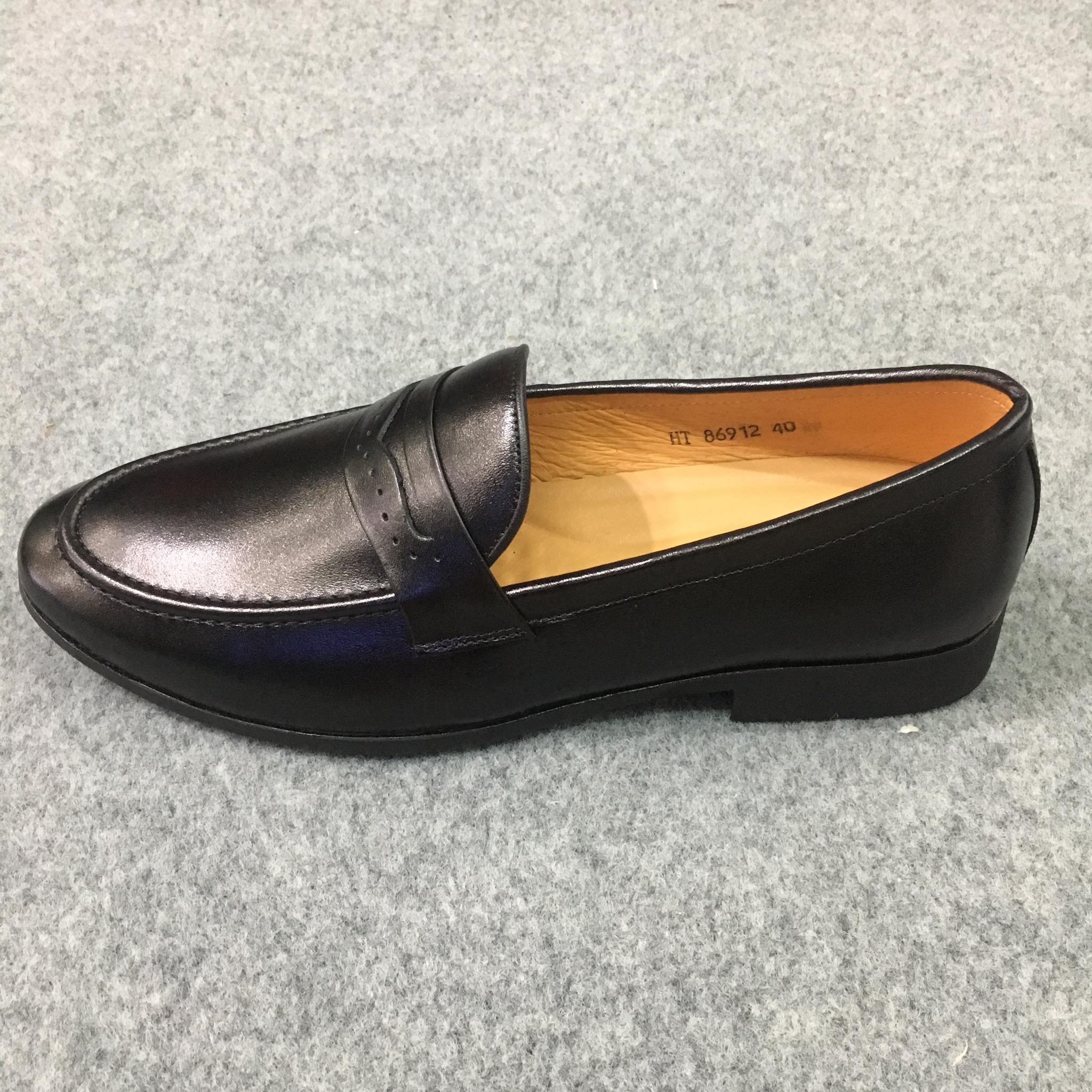 Giày da nam lười HT 86912
