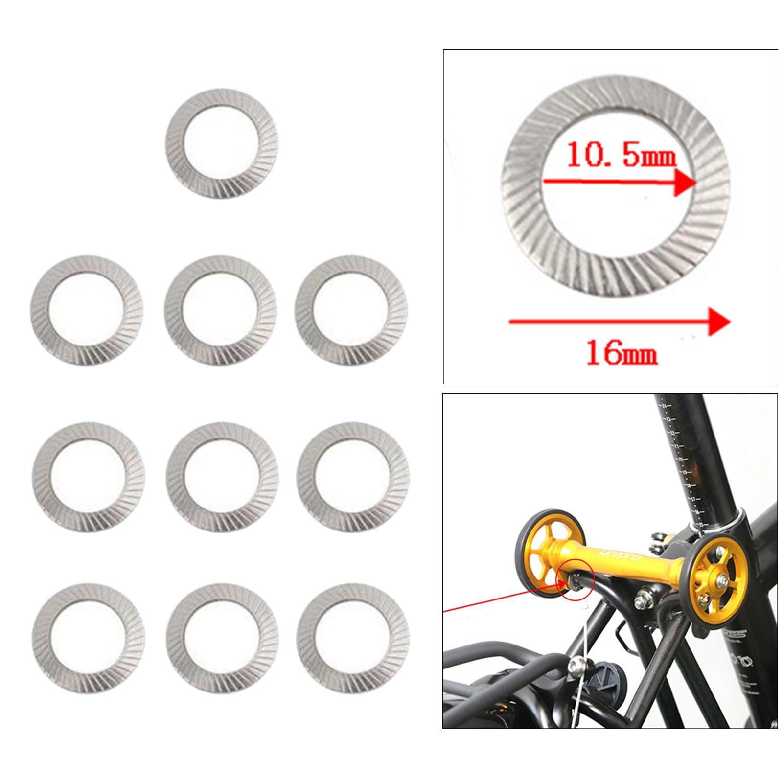Bike Wheel Extension Rod Spacers for    Folding Bike
