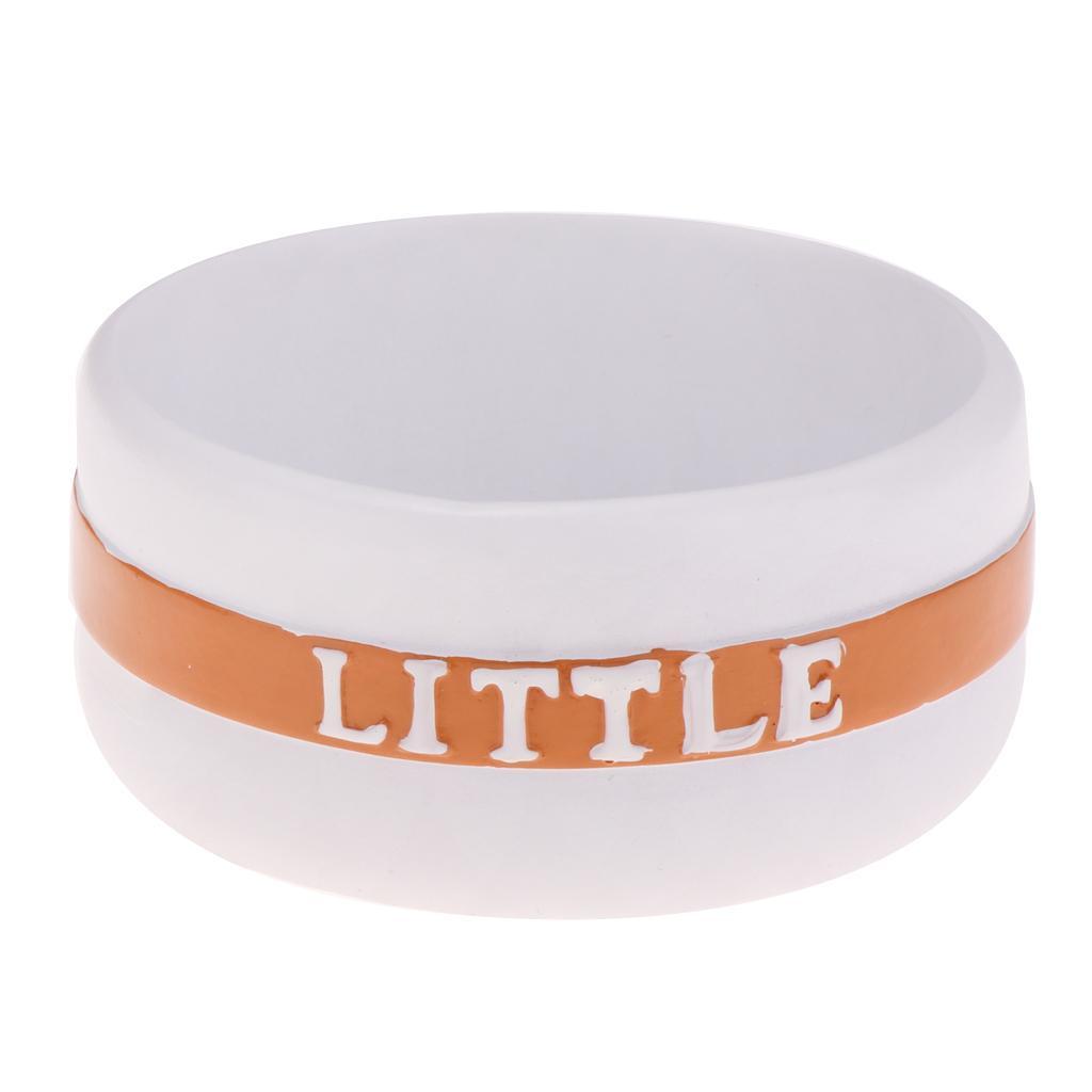 Resin Round Flower Pot Garden Planter  Succulent Bonsai Holder