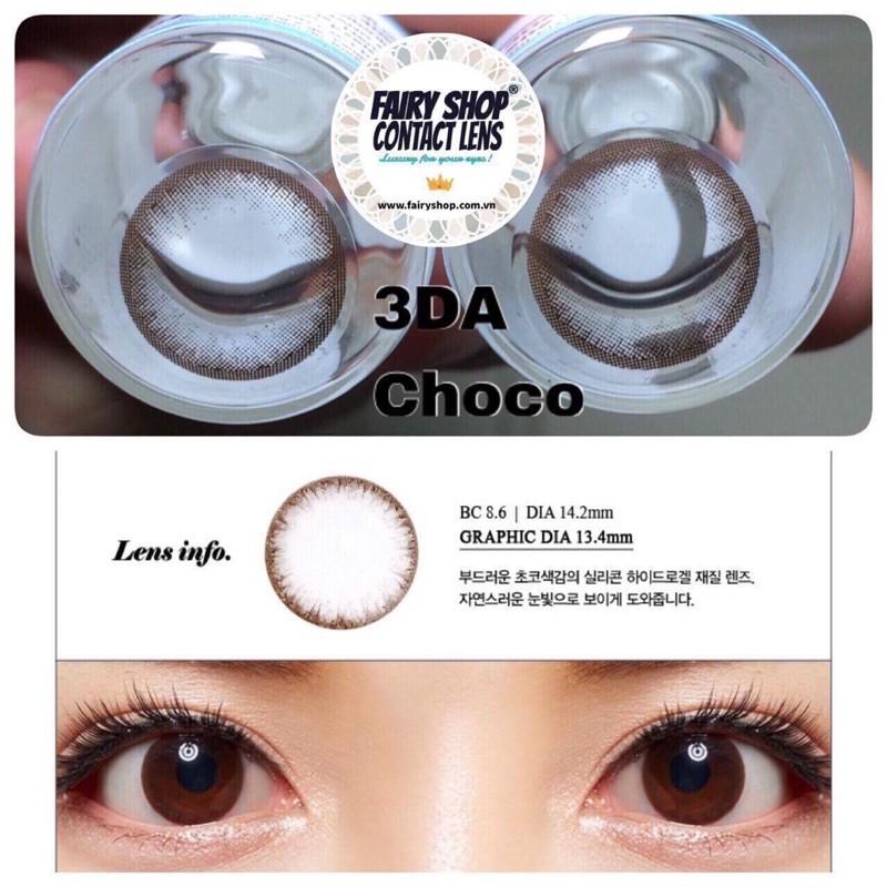 Kính áp tròng Baby Choco 3Da choco 14.0mm - FAIRY SHOP CONTACT LENS