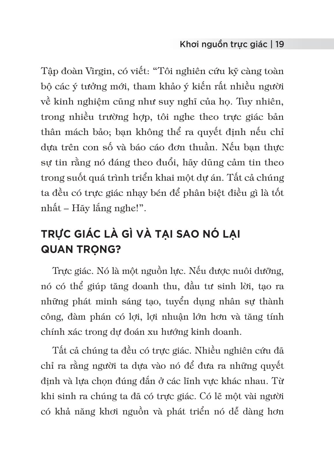 Khơi Nguồn Trực Giác