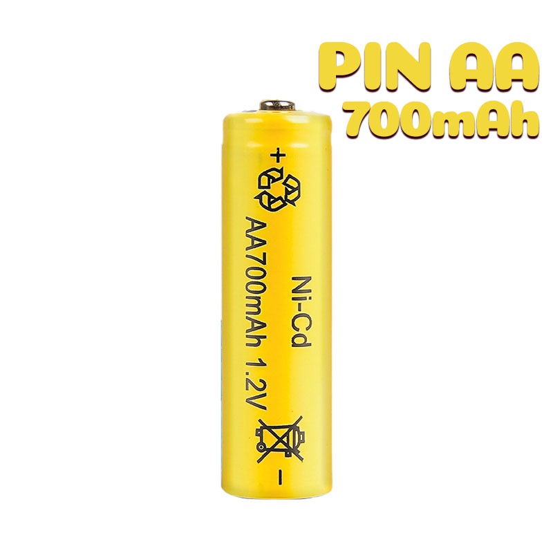 Pin Sạc AA AAA 600mAh 700mAh 1100mAH 3000mAh 1.2V Dùng Lại Sau Mỗi Lần Sạc