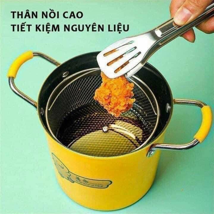 Nồi rán ngập dầu – Vị Vàng