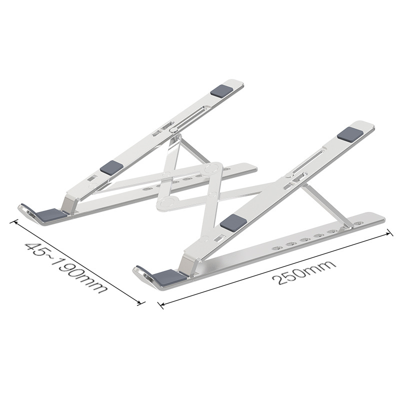 Portable 11-17 Inch Aluminum Laptop Stand Foldable Notebook Stand Holder For Macbook Pro Air Lapdesk PC Computer Cooling Bracket