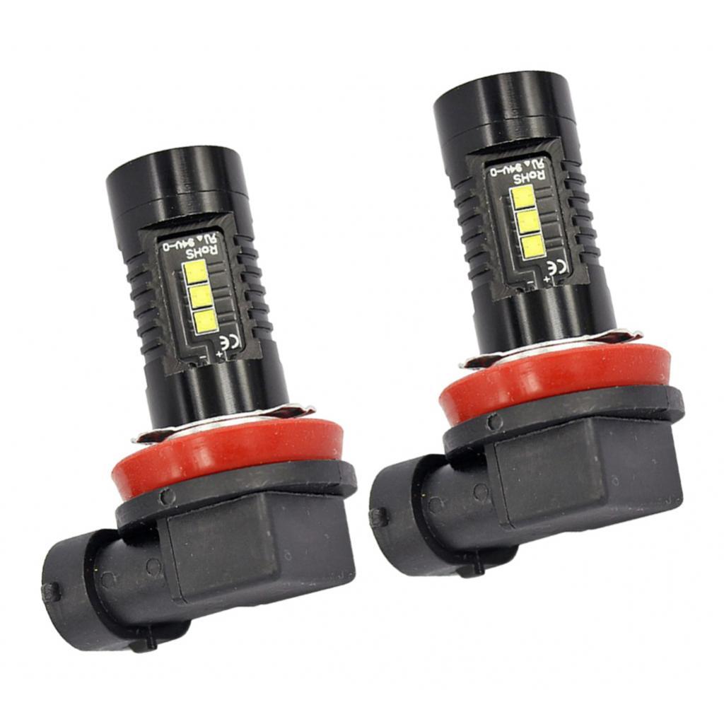 Auto 12 LED Fog Headlight Bulb  Hi/Lo Beam Lamp H8/H11 6000k