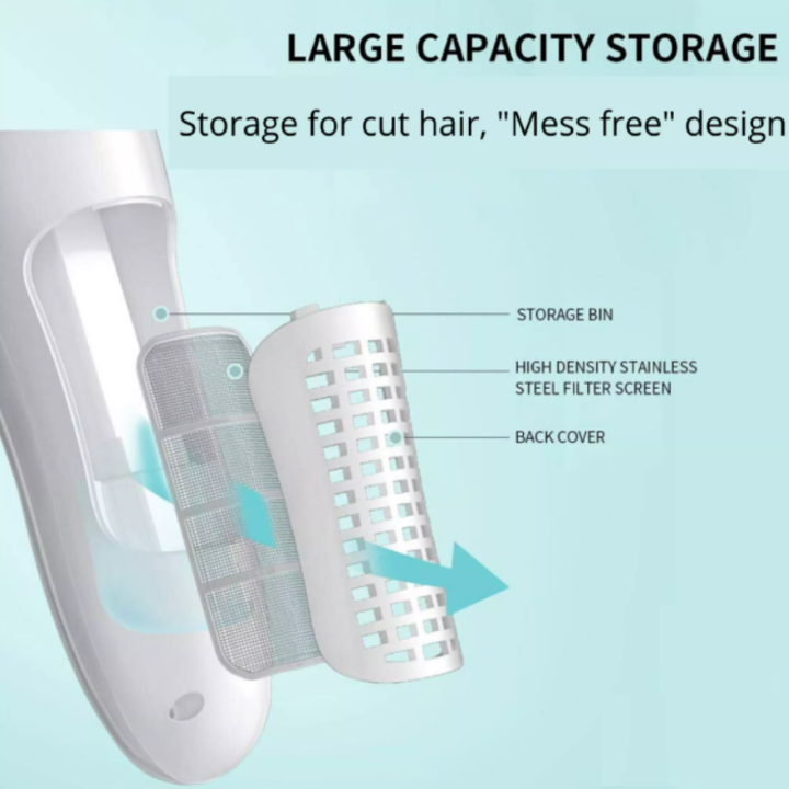 Tông đơ cắt tóc cho bé cao cấp thương hiệu Super Mama - Lưỡi cắt được làm từ gốm Ceramic - HÀNG NHẬP KHẨU