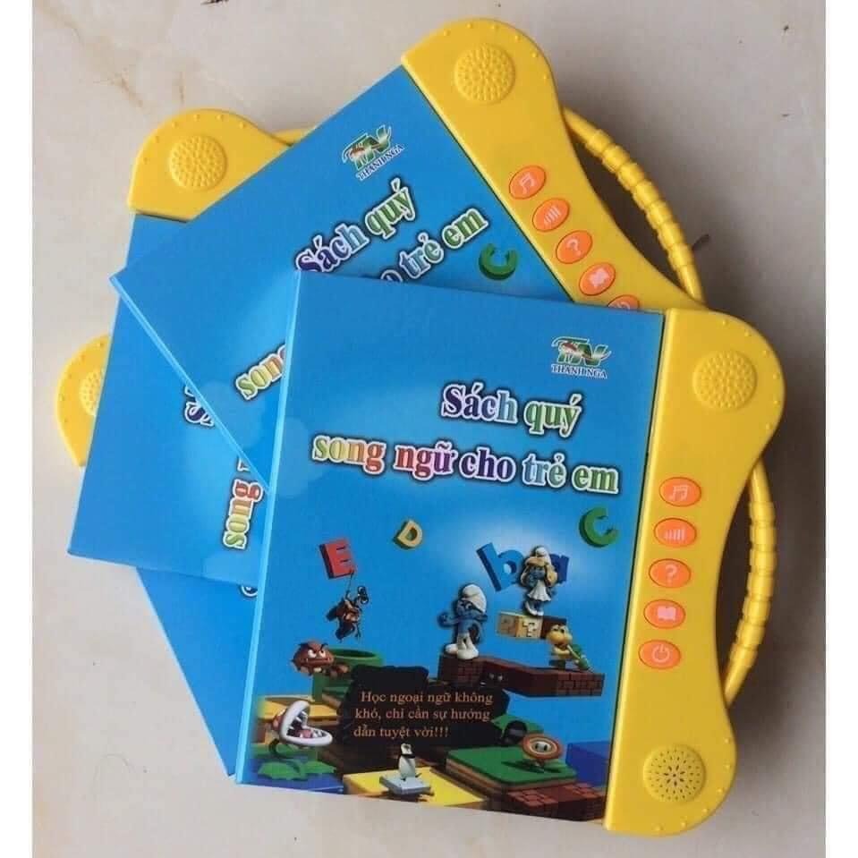 Sách Nói Điện Tử Song Ngữ Anh- Việt Giúp Trẻ Học Tốt Tiếng Anh- Bản nâng cấp 3+