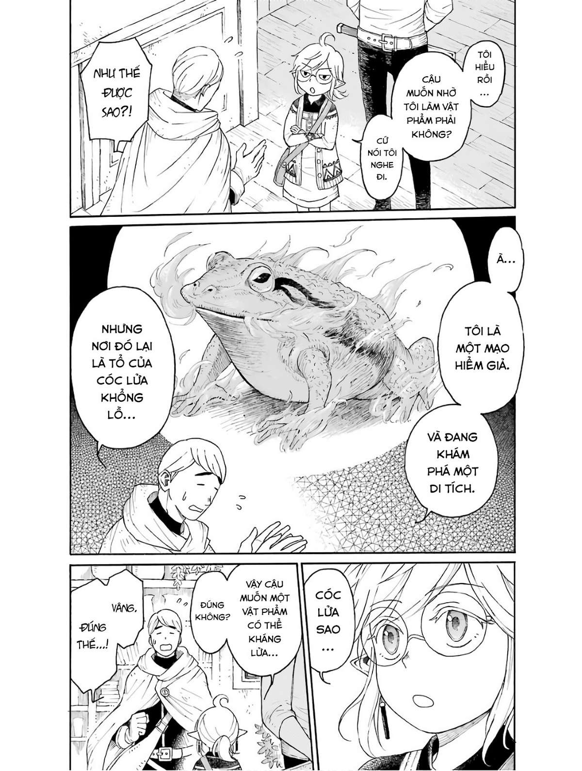 xưởng thủ công của nàng yêu tinh và chàng thợ săn chapter 0 12