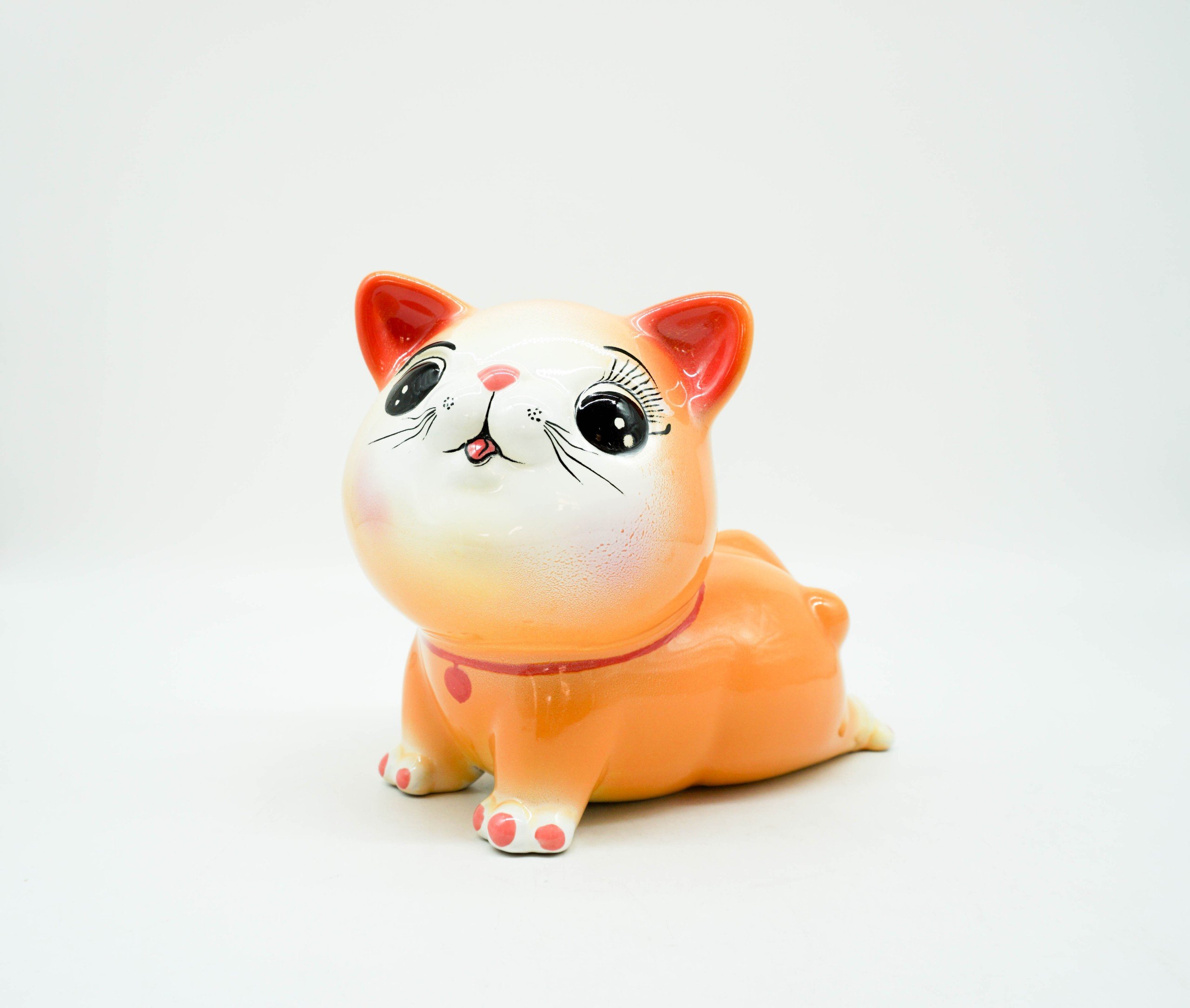 Mèo để tiền 02 - Cam
