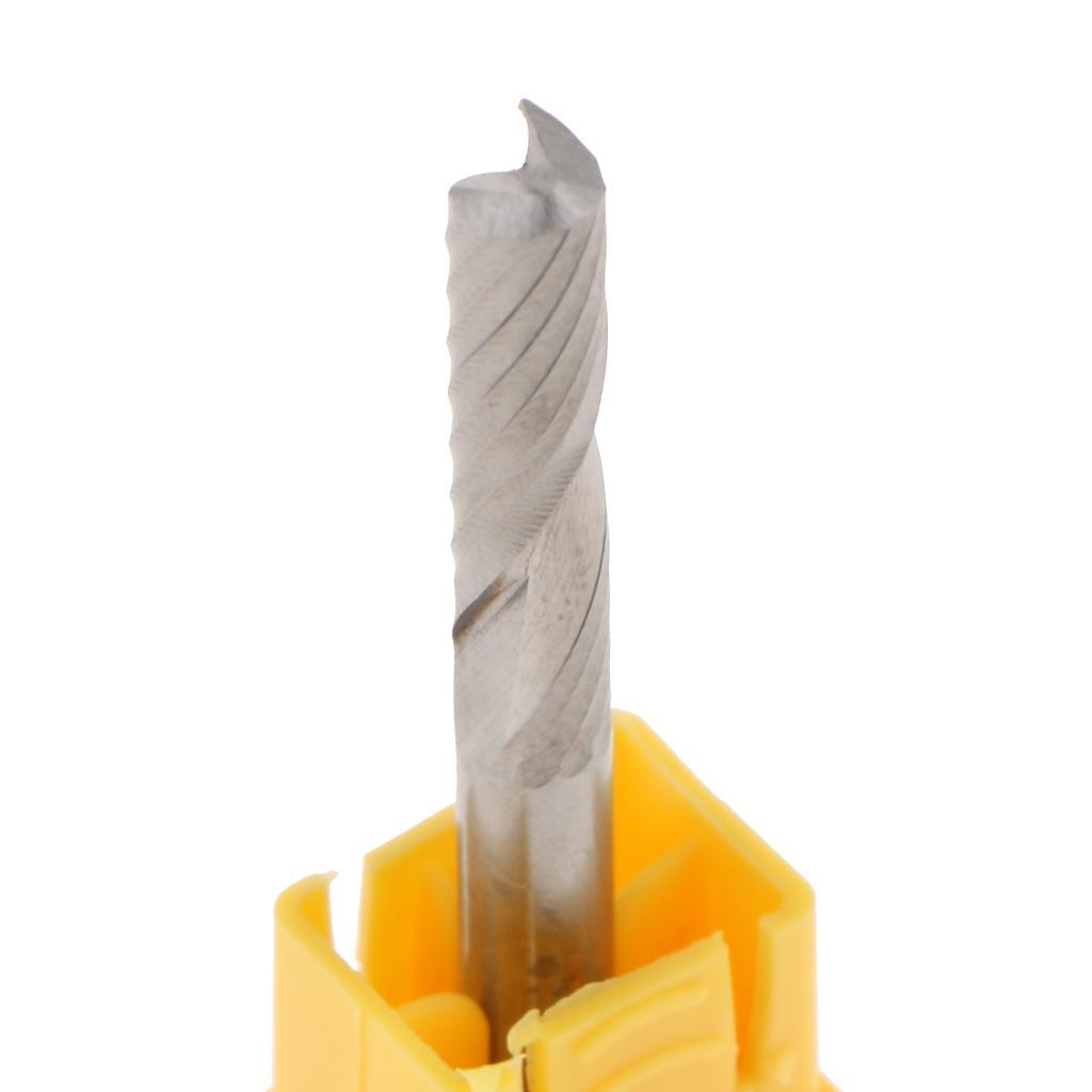 Carbide End Mill Set For Aluminum 4mm Cutting Handle CNC Milling Cutter