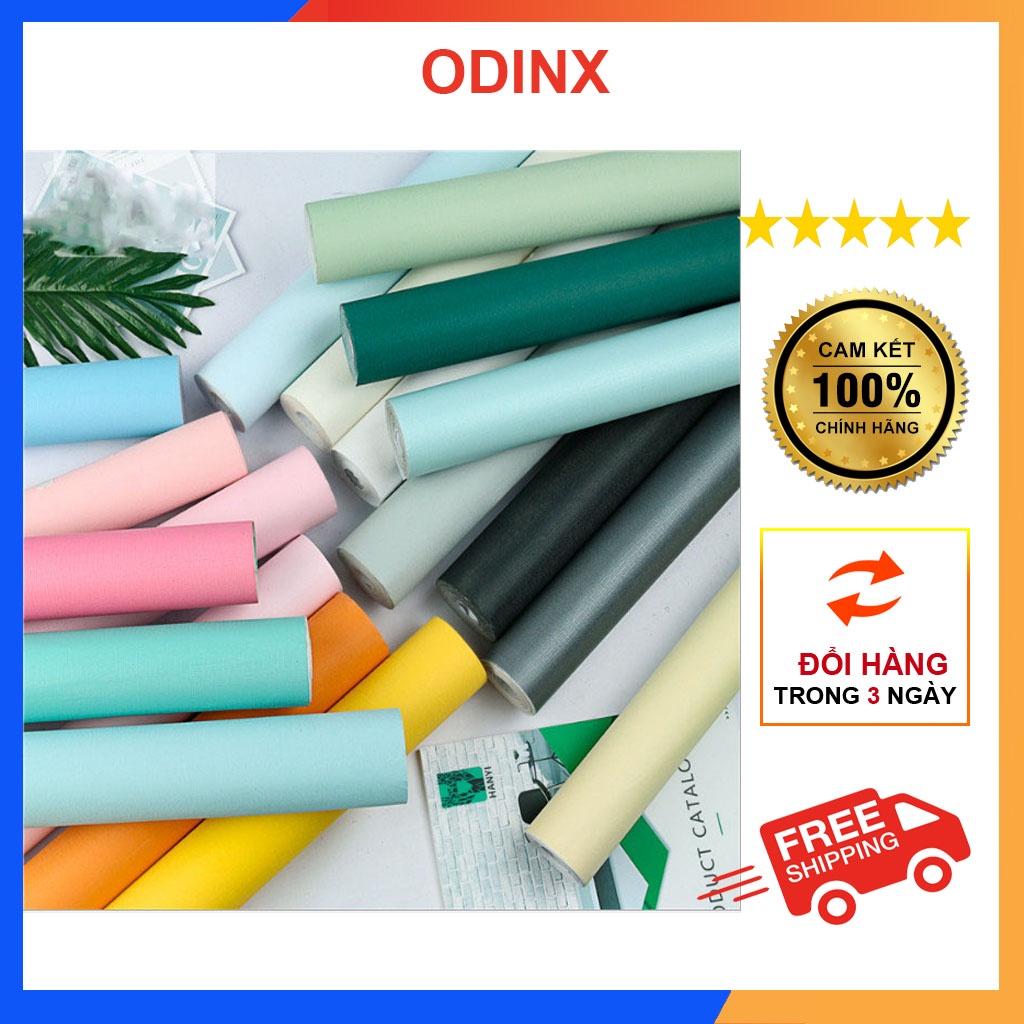 Giấy Dán Tường Trơn Phòng Ngủ Cuộn 10m Có Keo Sẵn Khổ 45cm Đẹp