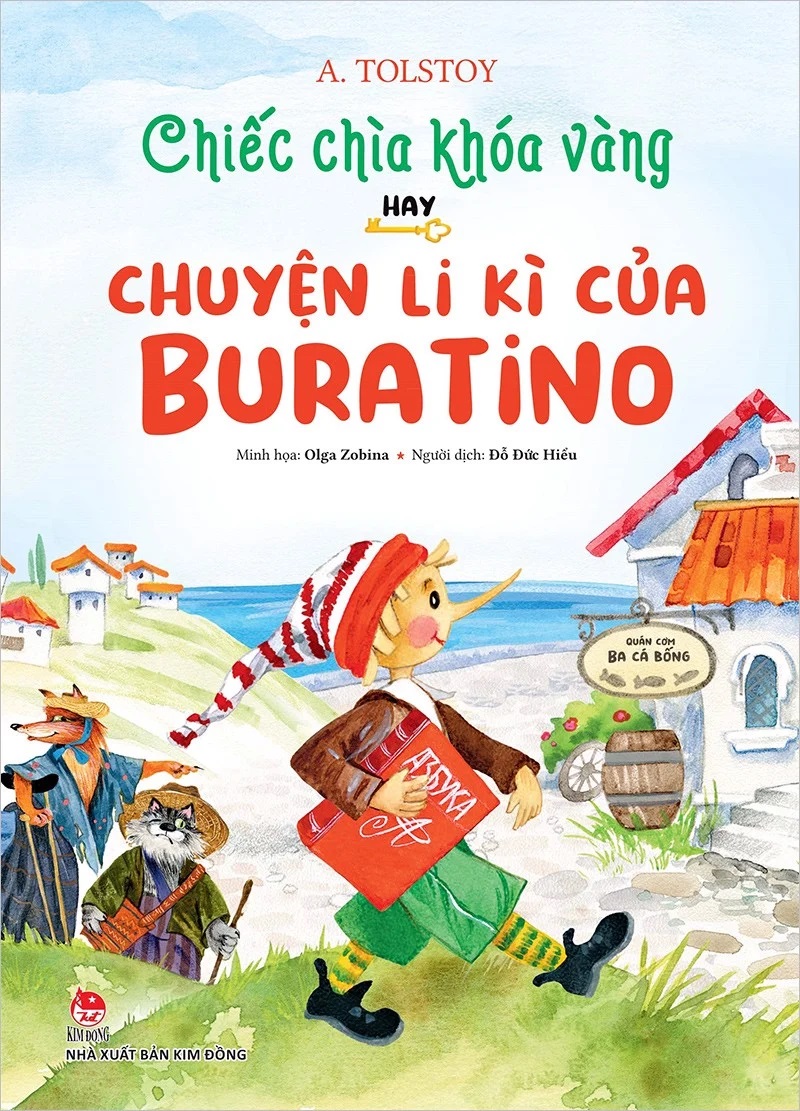 Sách - Chiếc chìa khóa vàng hay chuyện li kì của Buratino (bìa cứng)