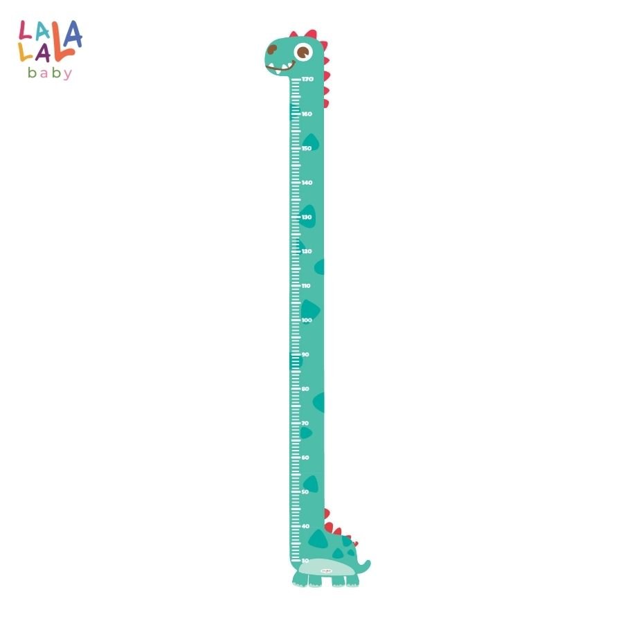 Thước Decal Đo Chiều Cao Dán Tường cho Bé Hình Con Vật Đáng Yêu - Lalala Baby