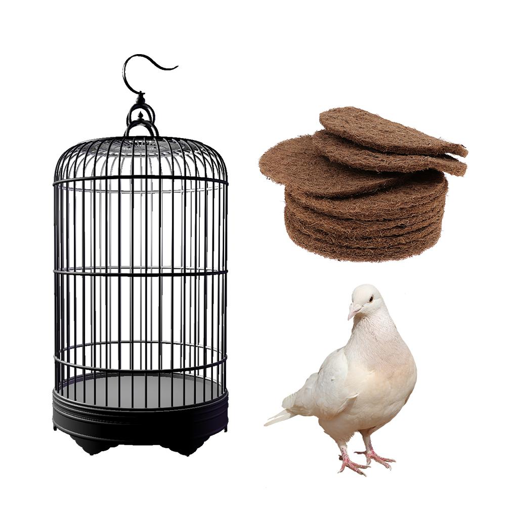 10x Bird Pigeon Cage Hamster Rabbit Squirrel Parrot Bed House Straw Nest Mat