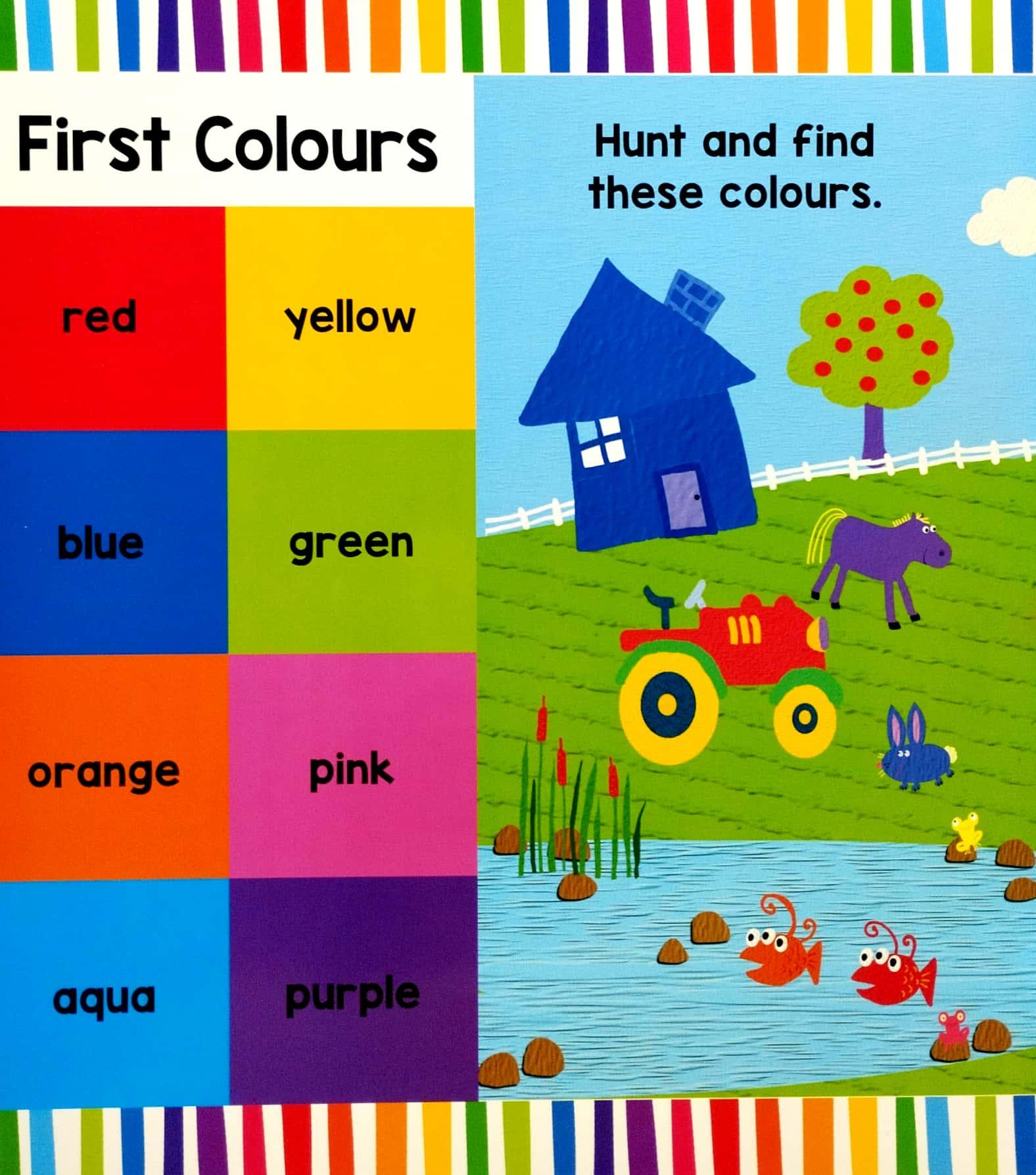 My First Learning Board Book