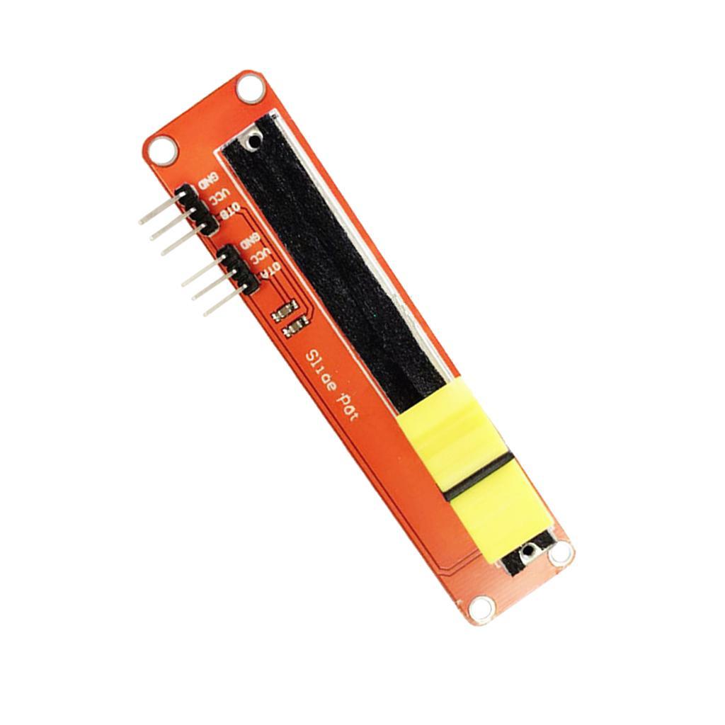 3.3V 5V 10K Linear Slide Potentiometer Module Dual Output AVR SCM