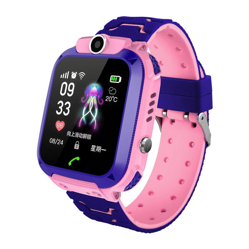 Trẻ Em Thông Minh 2 SIM Thẻ Thông Minh Trẻ Em Đồ Chơi Điện Thoại IP67 Chống Nước SOS Chống Mất LBS Vị Trí Theo Dõi quà Giáng Quà Tặng Sinh Nhật