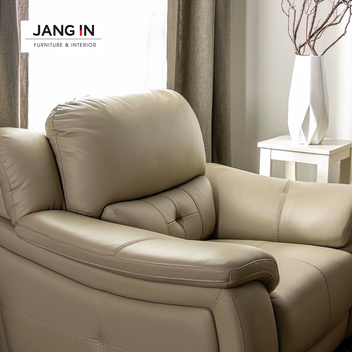 Sofa 1 Chỗ Ellis Ivory Jang In 1603200001-02