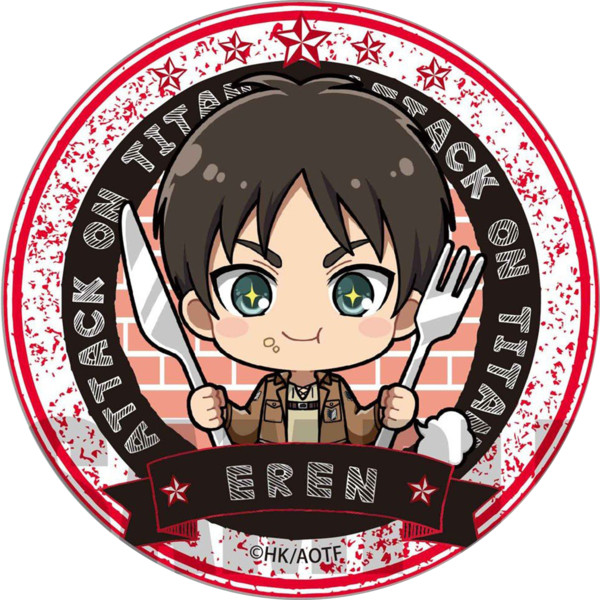 Huy hiệu in hình anime Attack On Titan anime chibi dễ thương huy hiệu cài áo (MẪU GIAO NGẪU NHIÊN)