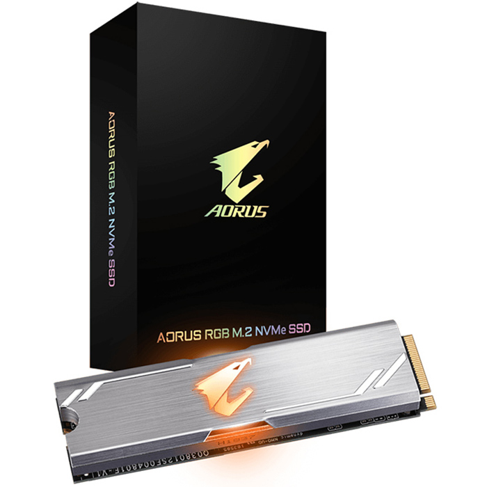 SSD Gigabyte AORUS RGB PCIe NVMe Gen 3.0 x 4 GP-ASM2NE2TTDR - Hàng Chính Hãng