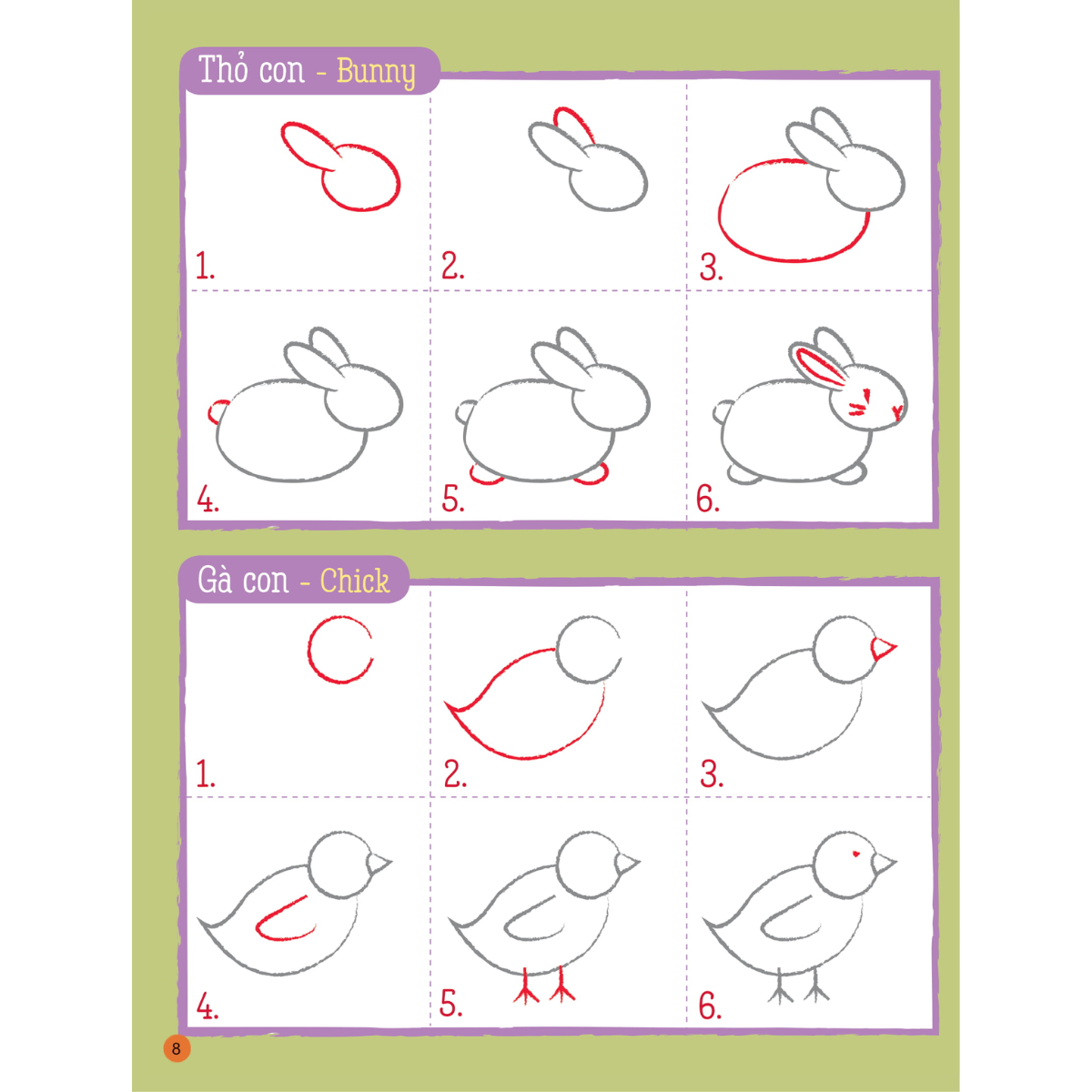 Họa Sĩ Tí Hon - Learn To Draw... Animals! - Nào, Ta Cùng Học Vẽ… Các Loài Động Vật!