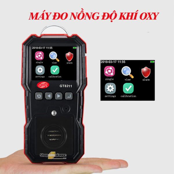 Máy Đo Nồng Độ Khí Oxy Kỹ Thuật Số Benetech GT8211