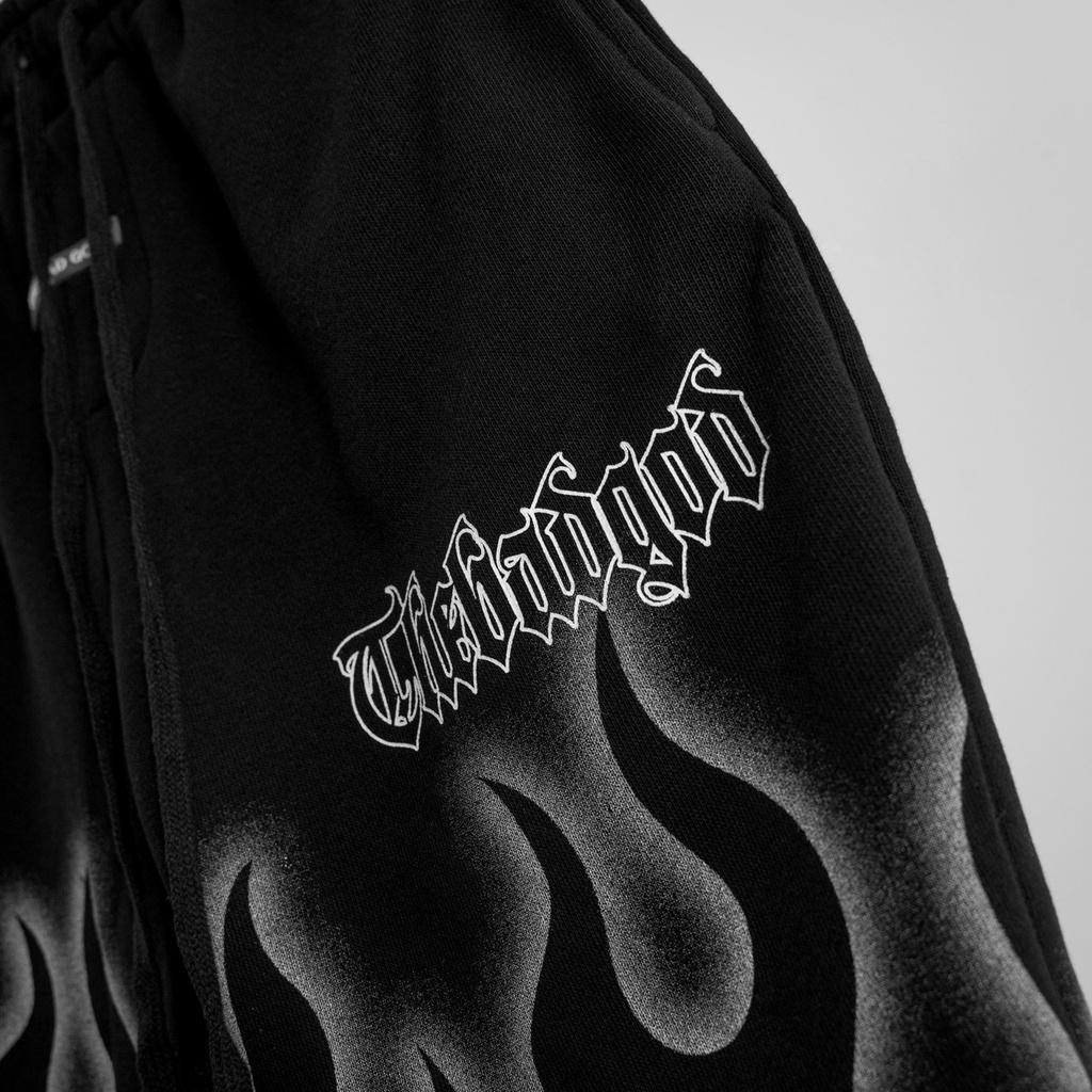 Quần shorts The Bad God Black Fire