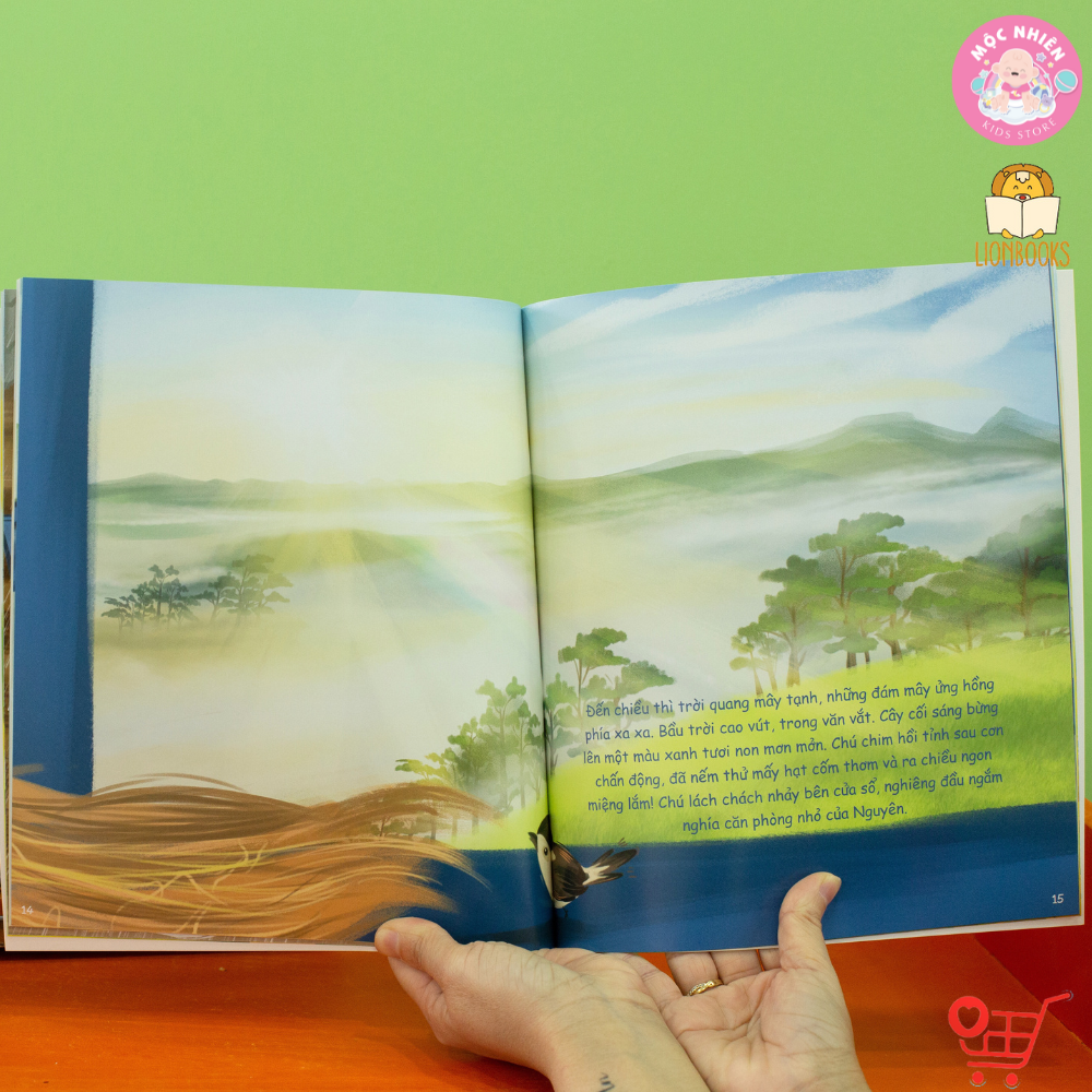 Truyện kể cho bé trước giờ đi ngủ - Cuốn Chim Sẻ Tóc Xù - Câu chuyện kể hằng đêm cho bé 0-6 tuổi - LionBooks