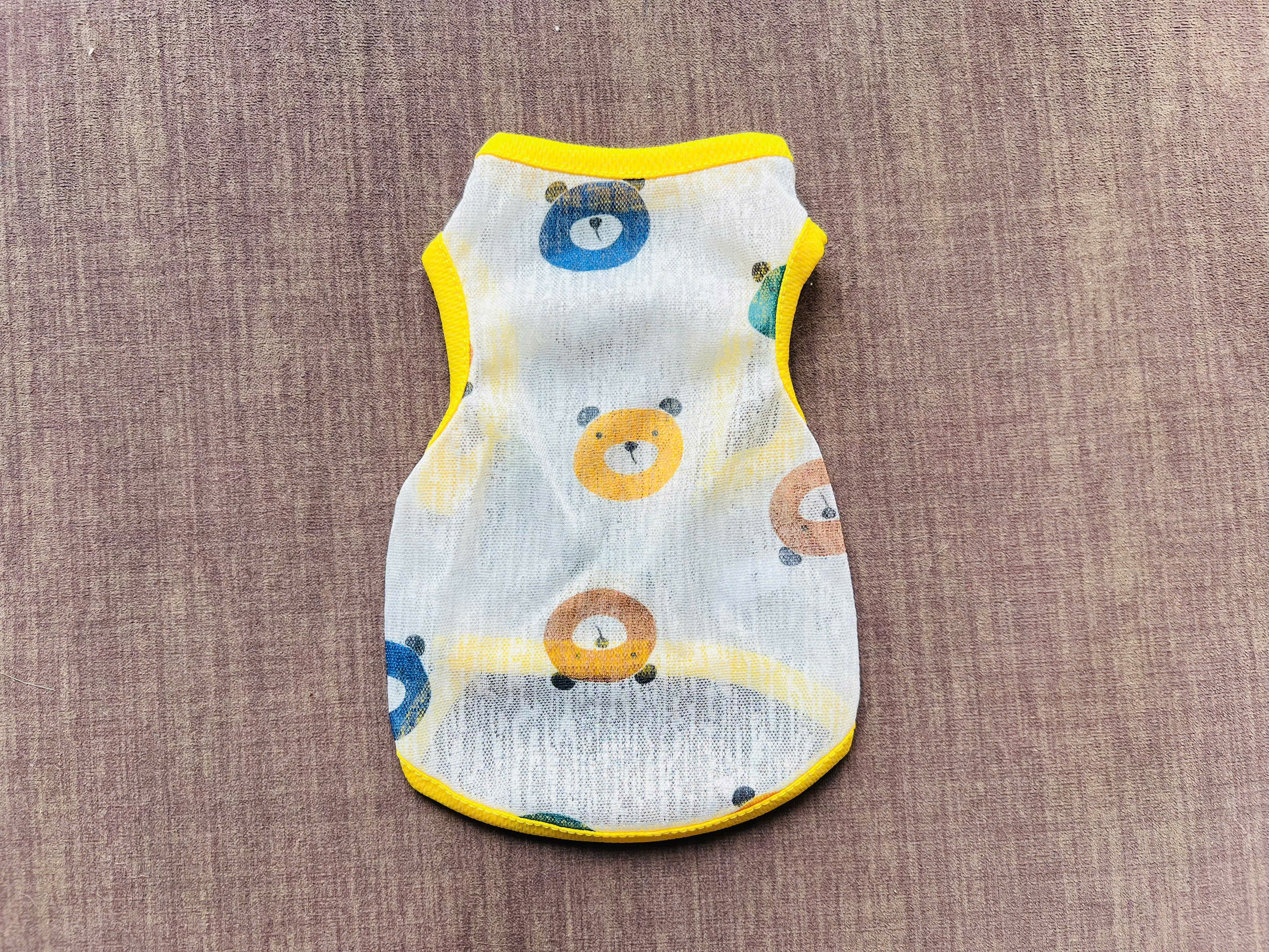 ÁO THUN BA LỖ THÔNG HƠI SIÊU CUTE TỪ 1-7KG DÀNH CHO THÚ CƯNG CHÓ MÈO