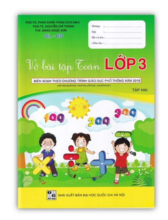 Sách - Vở Bài Tập Toán Lớp 3 - Tập 2 ( Cánh Diều )