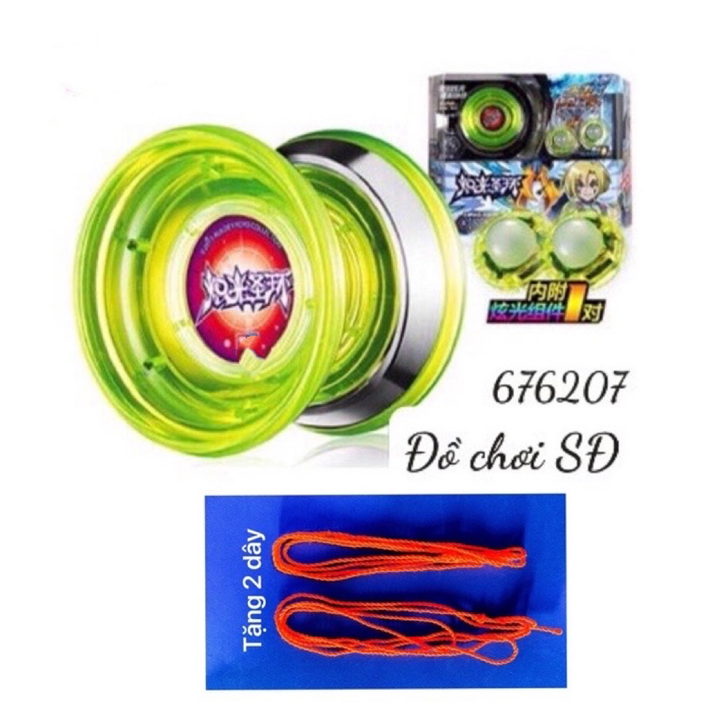 Đồ chơi yoyo 676207 vàng - tặng 2 dây