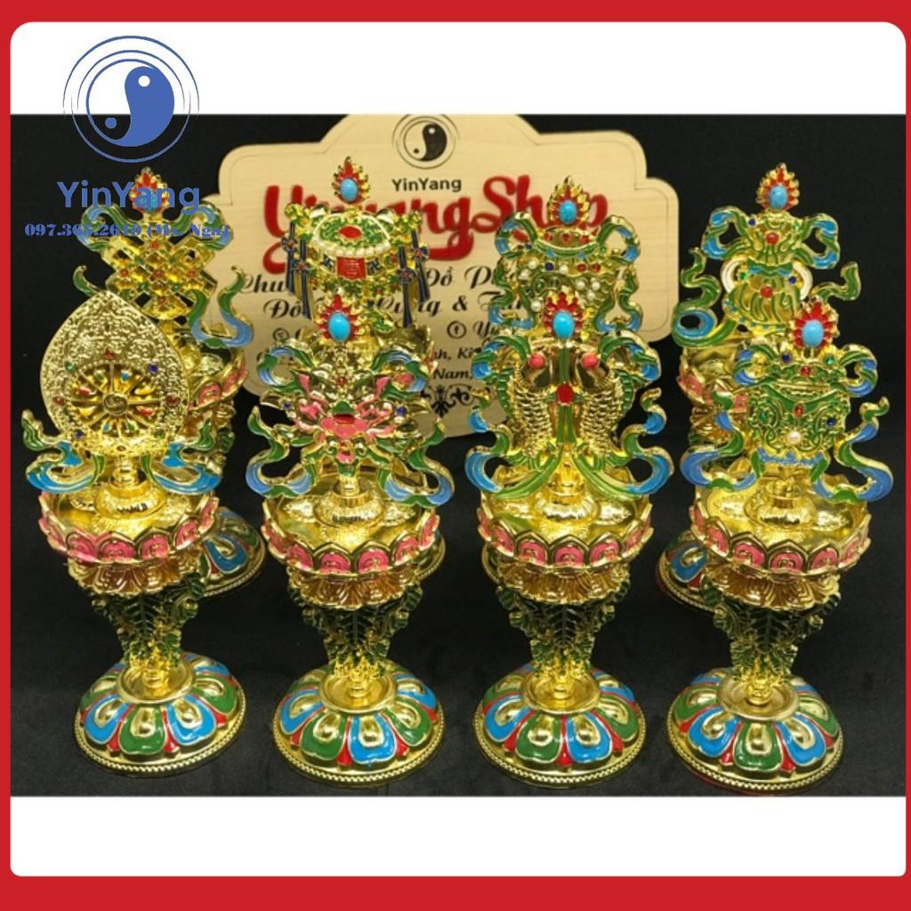 BỘ BÁT BẢO CÁT TƯỜNG - 8 BIỂU TƯỢNG MAY MẮN