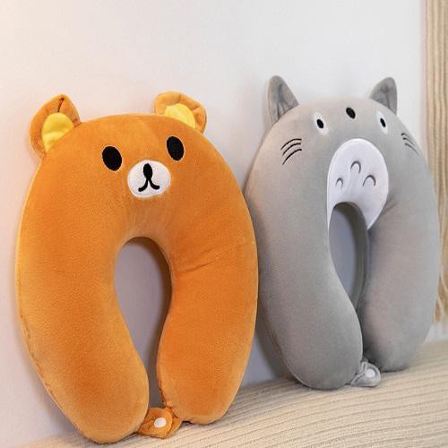 GỐI TỰA CỔ CHỮ U CÓ CÚC CÀI PHÙ HỢP VỚI NGƯỜI TRONG VĂN PHÒNG VÀ NHỮNG CHUYẾN ĐI DÀI