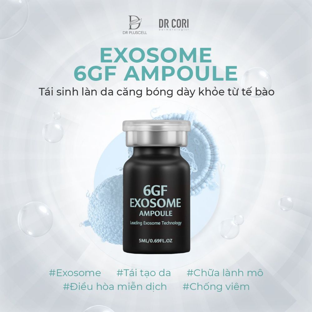 Tế Bào Gốc Phục Hồi, Chống Lão Hóa Dr Pluscell 6GF Exosome Ampoule