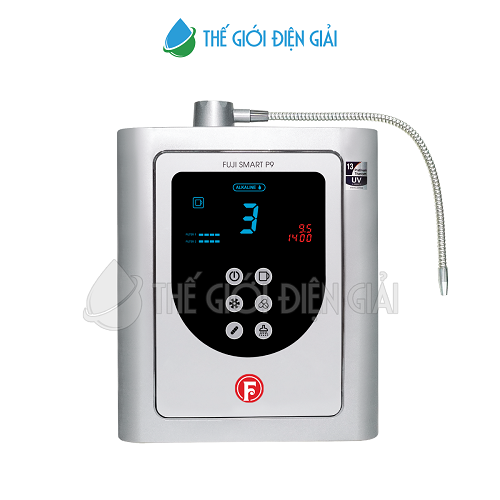 Máy lọc nước ion kiềm Fuji Smart P9 chính hãng siêu Hydro tốt cho sức khỏe - Hàng chính hãng