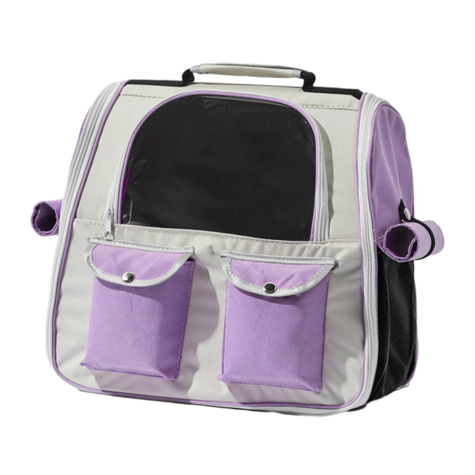 Cat Backpack Carrier Pet Travel Backpack Breathable Mesh Animal Carrier Backpacks Dog Cat Carrier Cat Dog Backpack Bag for Hiking