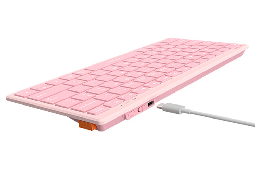 Bàn phím không dây bluetooth A4Tech FBX51C Siêu mỏng- Hàng chính hãng