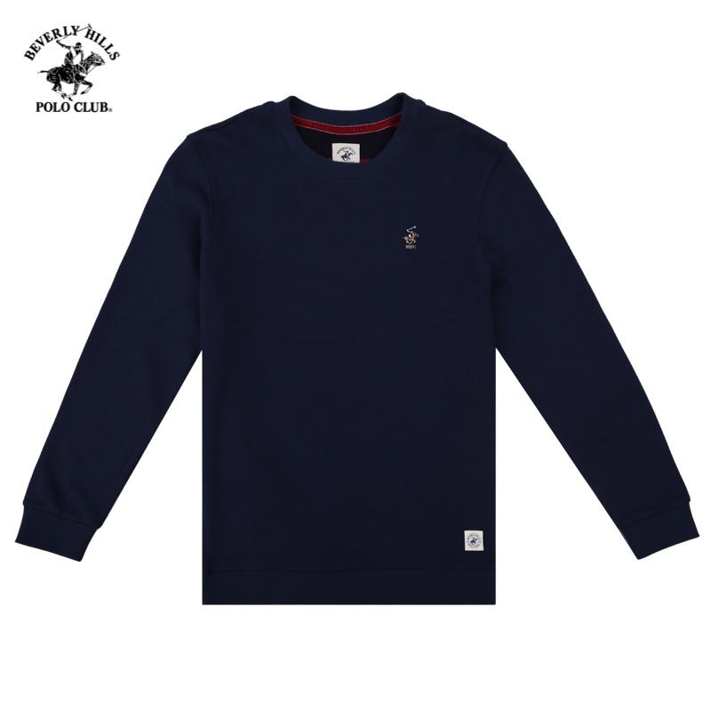 Áo Tshirt Áo Tshirt dài tay Nam Beverly Hills Polo Club Regularfit Navy HMRLS20TL137