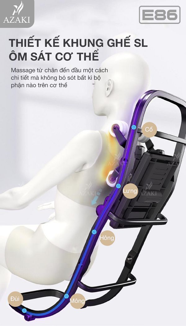 Ghế Massage Azaki E86