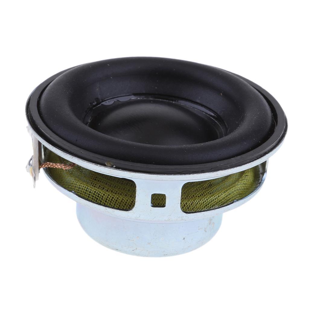 2 Packs 40mm 5W Full Range Audio Speaker 4Ohm Clear Sound 16 for